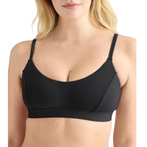 Knix black scoop bikini top size XL NWT - Picture 1 of 12